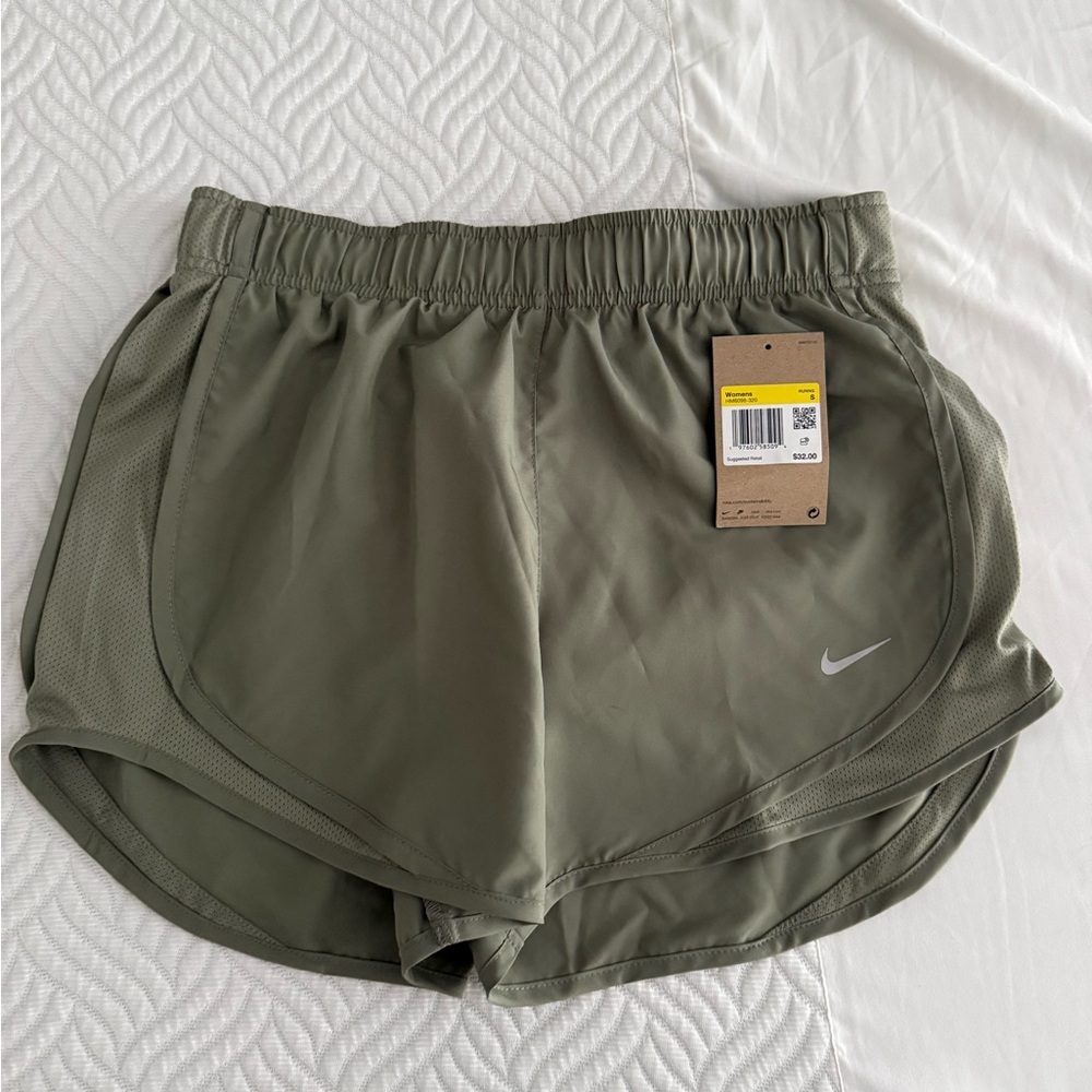 Nike Women's Olive Green Shorts